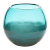 Accent Plus Fish Bowl Style Vase - Aqua Gradient 5 inches