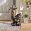 Accent Plus Cowboy Themed Garden Fountain