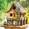 Songbird Valley Yacht Club Resort Wood Birdhouse