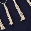 Accent Plus Hammock Chair with Tassel Fringe - Navy Blue