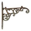 Accent Plus Cast Iron Plant Hanging Bracket Hook - Swirls