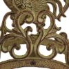 Accent Plus Cast Iron Rooster Design Hose Caddy