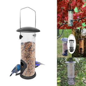 Automatic bird feeder; suspended hummingbird feeder for Garden Yard Outdoor Decoration