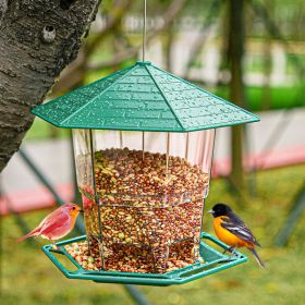 outdoor Hanging hummingbird feeder garden bird feeder foldable feeder sunscreen antifreeze bird cage