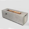 70inch Concrete Large Fire Pit Table