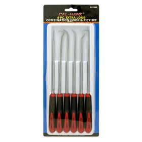 6 - pc. Extra Long Combination Hook & Pick Set - Cal-Hawk