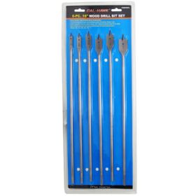 6-pc. 16" Wood Drill Bit Set