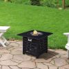 23.8&ldquo; H x 31.75&quot; W Outdoor Fire Pit ; 40000 BTU