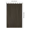 2 pcs W54xL84in Outdoor Patio Curtain/Coffee Liqueur