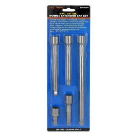 Cal-Hawk 5 - pc. 3/8" Dr. Wobble Extension Bar Set