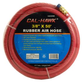 3/8" x 50' Rubber Air Hose