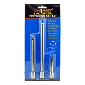 3 - pc. 3/8" Dr. Extension Bar Set - Cal-Hawk