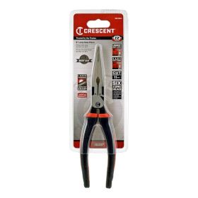 Crescent Tools 8.25" Long Nose Cross Hatched Pliers - Z6548CG