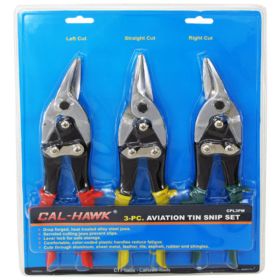 3-pc. Aviation Tin Snip Set