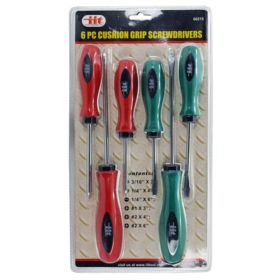 6-pc. Cushion Grip Screwdrivers