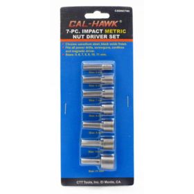 7-pc. Impact Metric Nut Driver Set