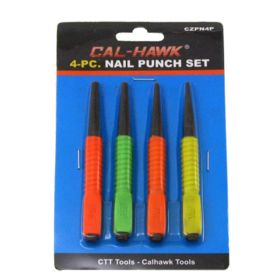 4-pc. Nail Punch Set