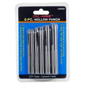 6-pc. Hollow Punch Set