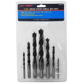 7-pc. Brad Point Drill Bit Set