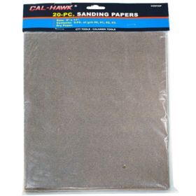 20-pc. Sanding Papers