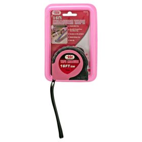 16' Tape Measure - Pink