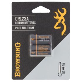 Browning CR123A Lithium Batteries 2 Pack