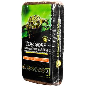 Galapagos Tropicoco Natural Coconut Husk Bedding Substrate Brown 8 qt