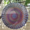 Creative 3D Kinetic Stainless Steel Wind Spinner Outdoor Garden Hanging Decoration Mandala Butterfly Design Wind Chime Spinner