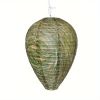 1pc Wasp Nest Decoy Hanging Wasp Deterrent Fake Nest Decoys For Wasps Hornets Home Garden Yard Outdoors