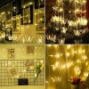 1pc LED Butterfly Curtain Fairy Lights USB Plug Firefly Twinkle String Lights; Christmas Lights Outdoor Waterproof String Lights With 10 Drops; Indoor