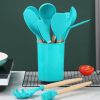 Silicone Kitchen Utensils Set 38 Pieces and Utensil Holder