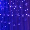 1pc LED Butterfly Curtain Fairy Lights USB Plug Firefly Twinkle String Lights; Christmas Lights Outdoor Waterproof String Lights With 10 Drops; Indoor